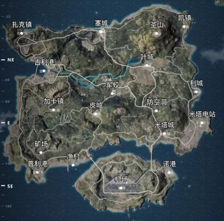 绝地求生海岛地图_求生海岛绝地地图怎么打开_求生海岛绝地地图怎么开