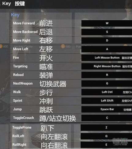 绝地求生操作