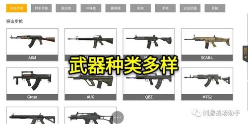 绝地求生枪械