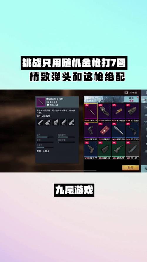绝地求生最强枪配