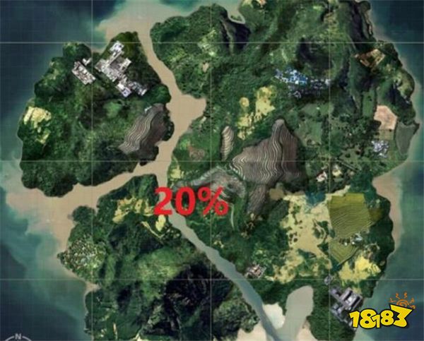 绝地求生海岛地图