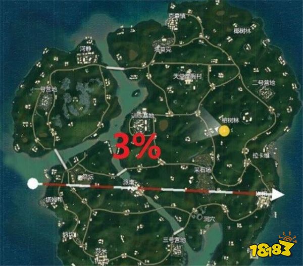 绝地求生海岛地图