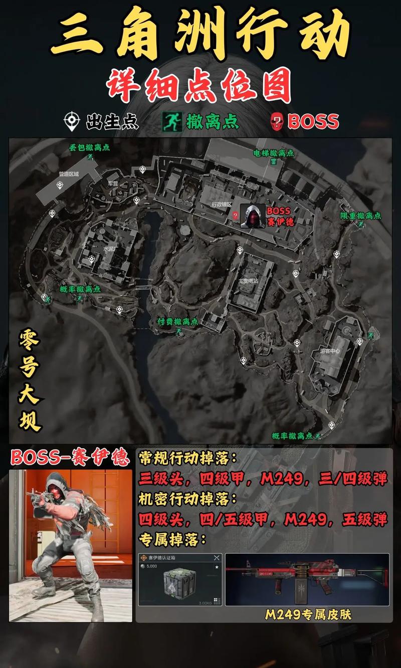 三角洲行动地图